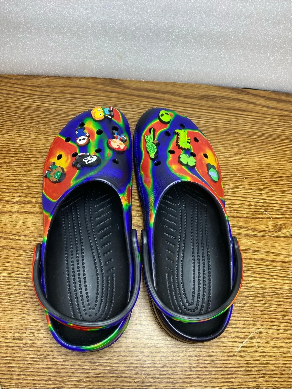 Crocs Classic Clog Solarized Tied Dye Multi Color Unisex Men’s Size 10 Women 12